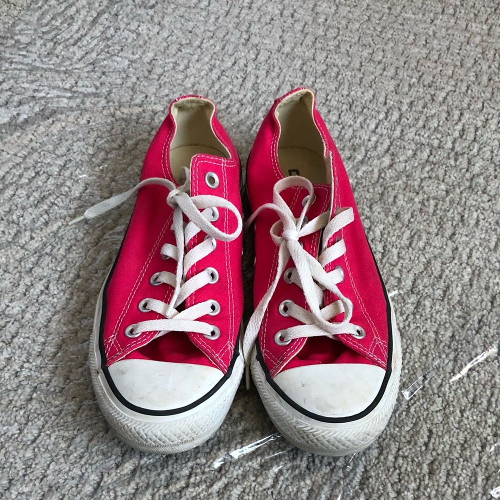 Converse Hot Pink Low Top 6